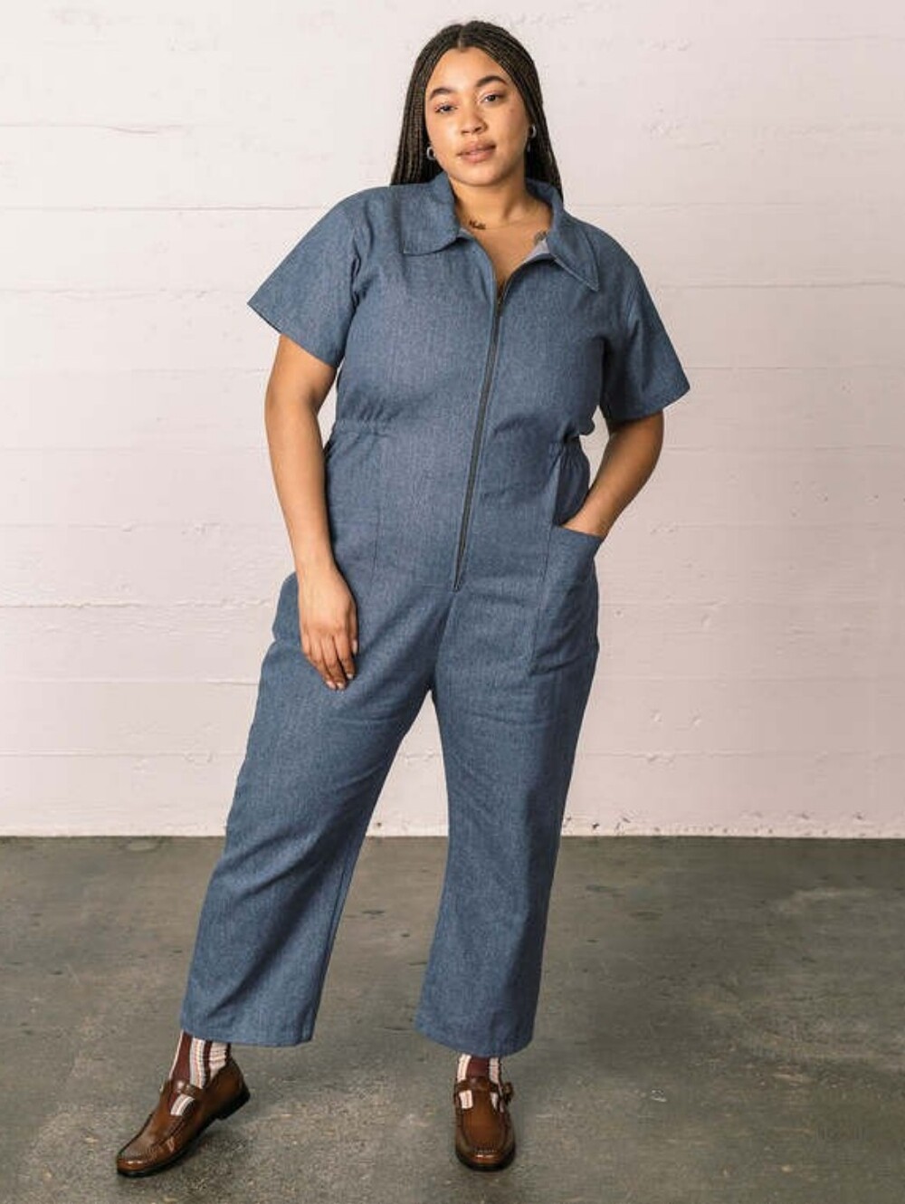 Noble Denim Utility Jumpsuit